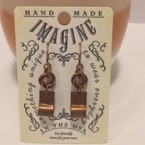 Imagine Copper Earrings